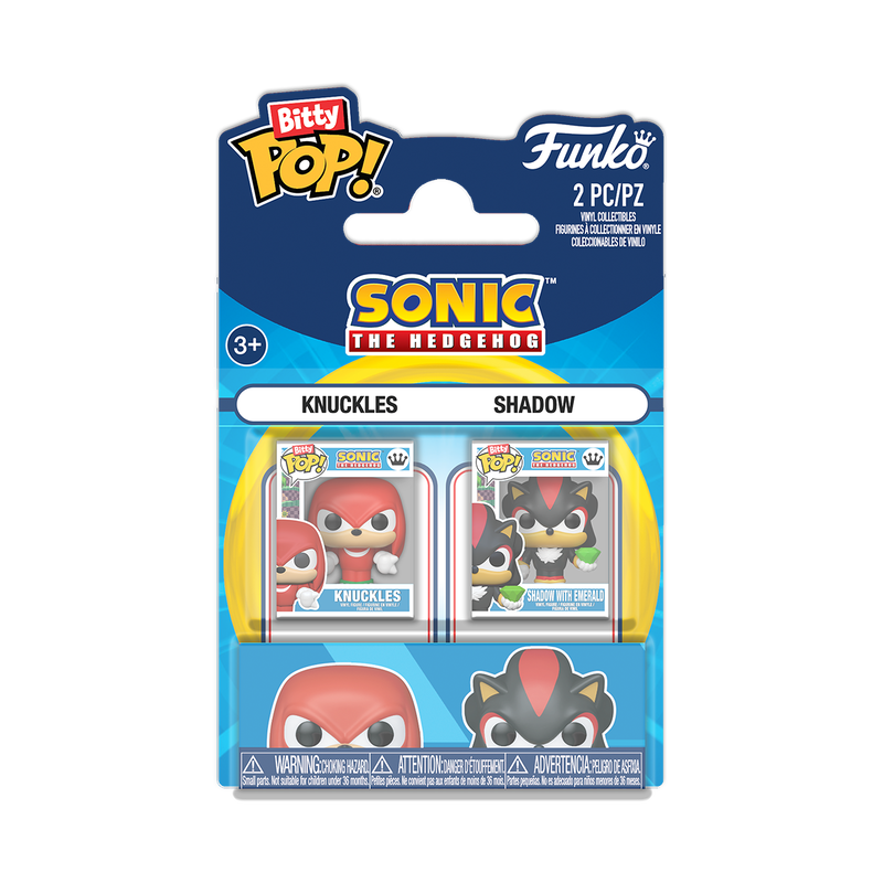 Bitty Pop! Knuckles & Shadow 2-Pack, , hi-res view 1